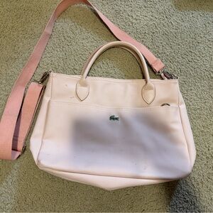 Lacoste Women's Light Pink Shoulder Bag
